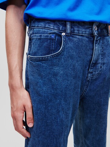 KARL LAGERFELD JEANS - Loosefit Calças de ganga em azul