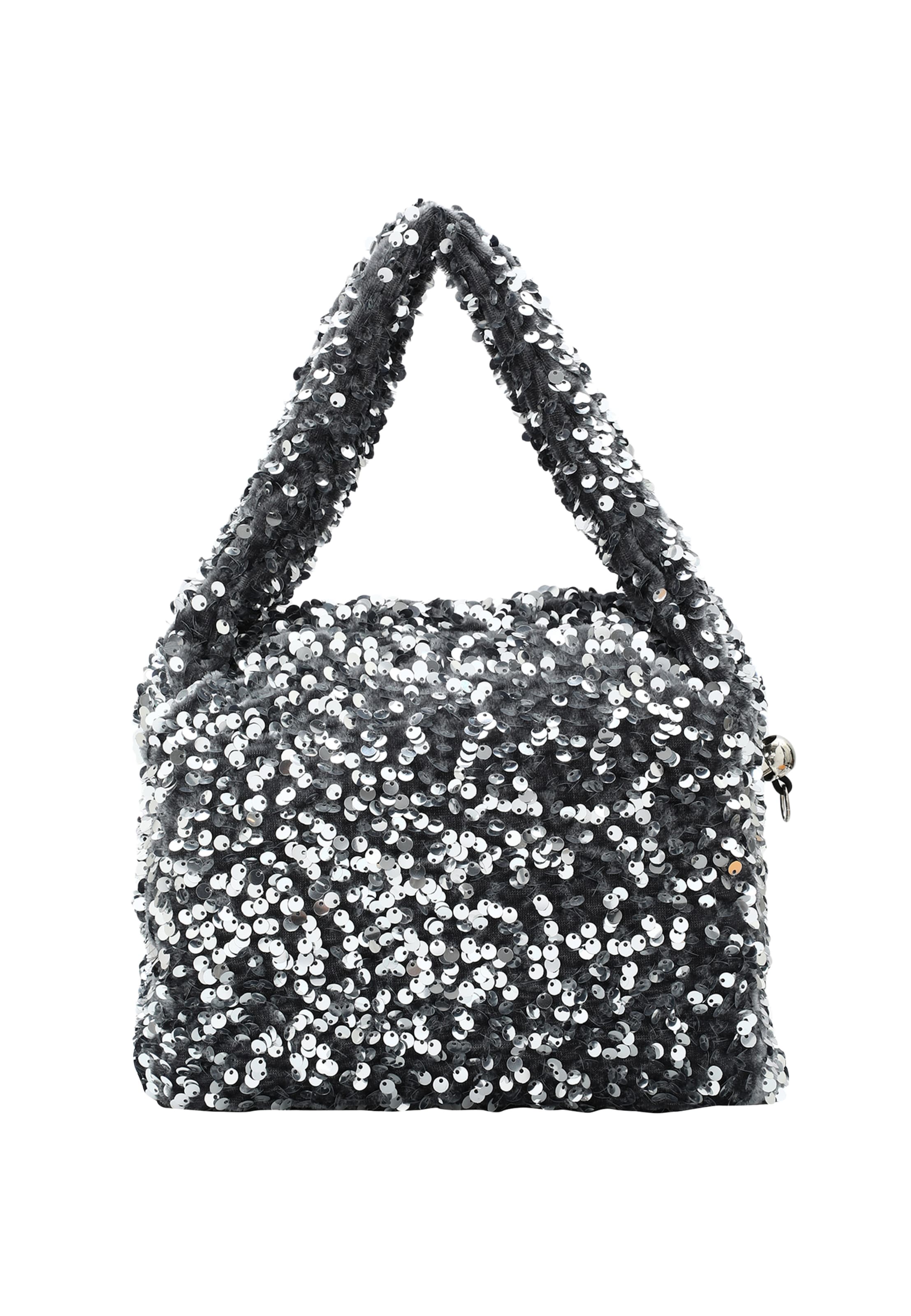 FELIPA Tasche in Silber: Vorderseite