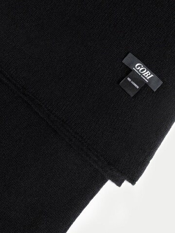 GOBI Cashmere Scarf 'Lightweight Cashmere Shawl' i svart