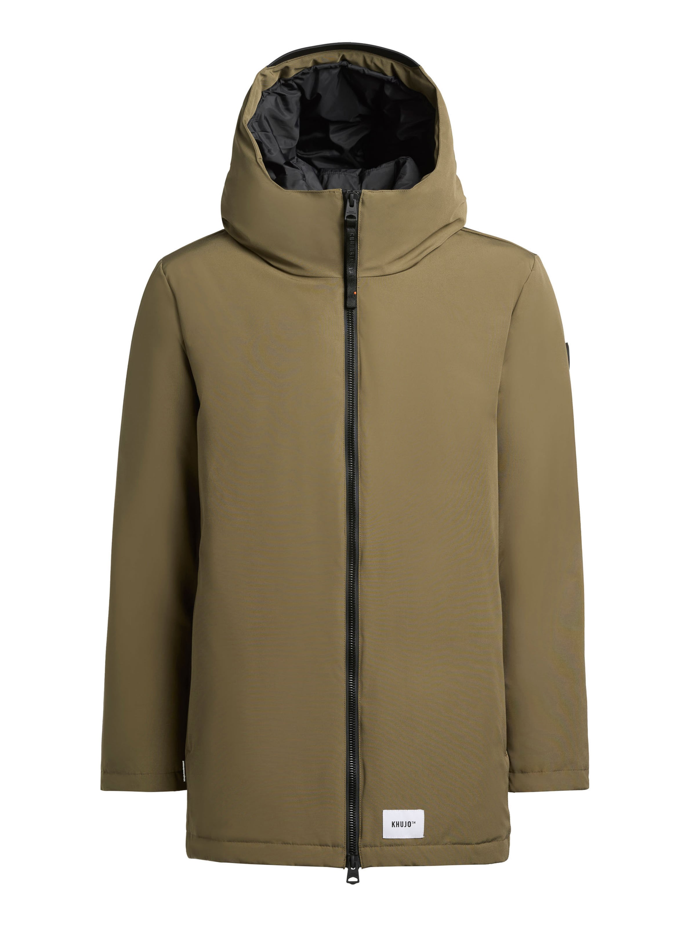 Veste d’hiver 'NEDD' khujo en vert : devant