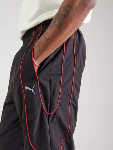 PUMA Loosefit Bukser i sort