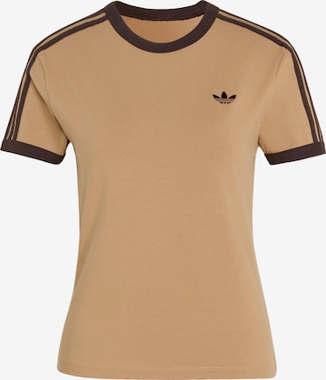 T-shirt 'Cali' ADIDAS ORIGINALS en marron : devant
