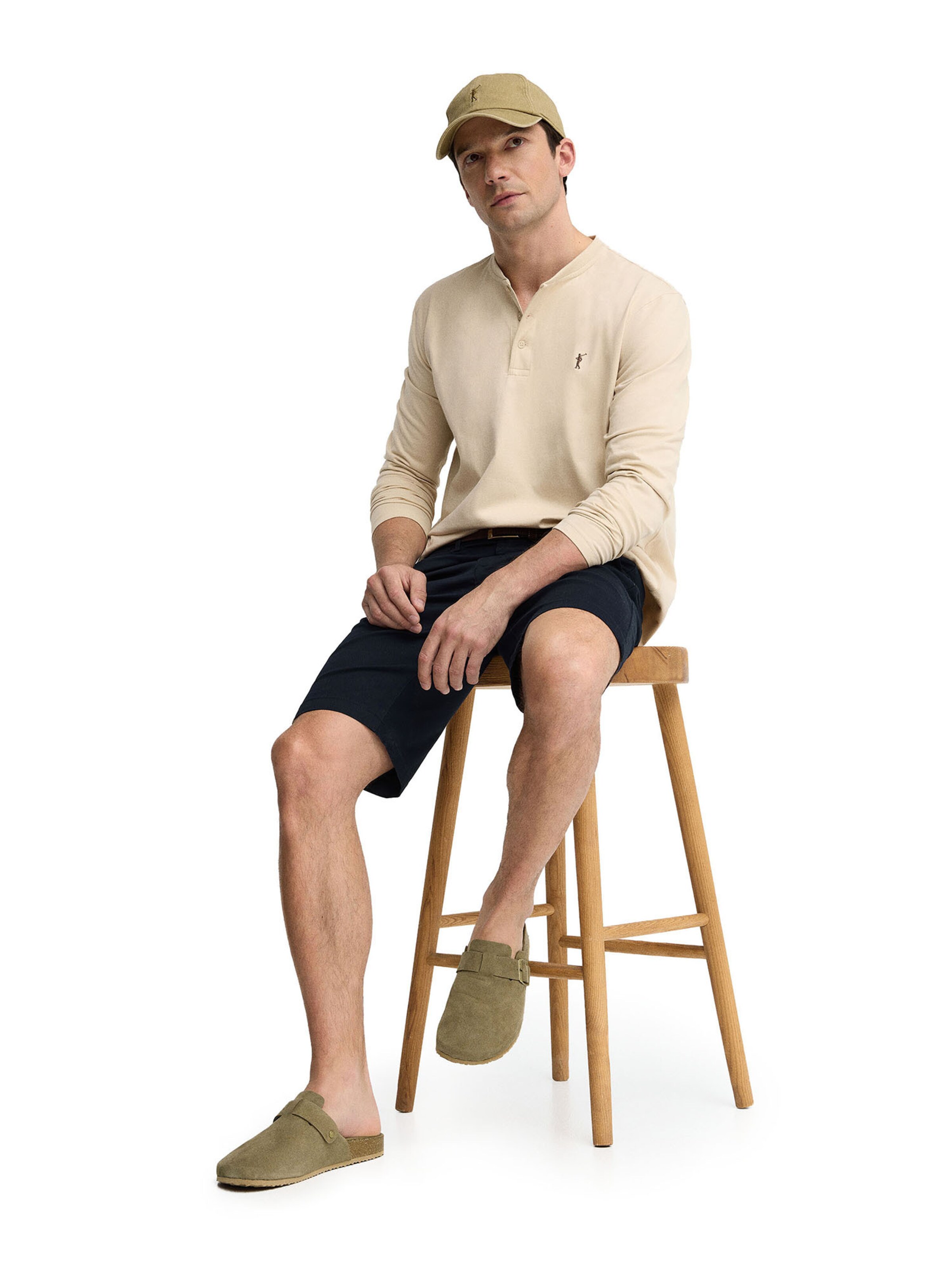 Polo Club Mules in Brown: front