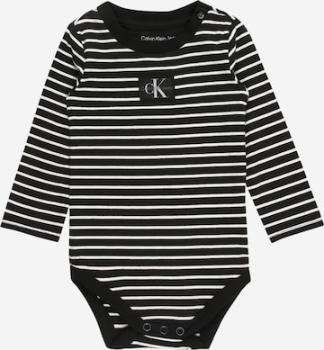 Calvin Klein Jeans - Pijama entero/body en negro: frente
