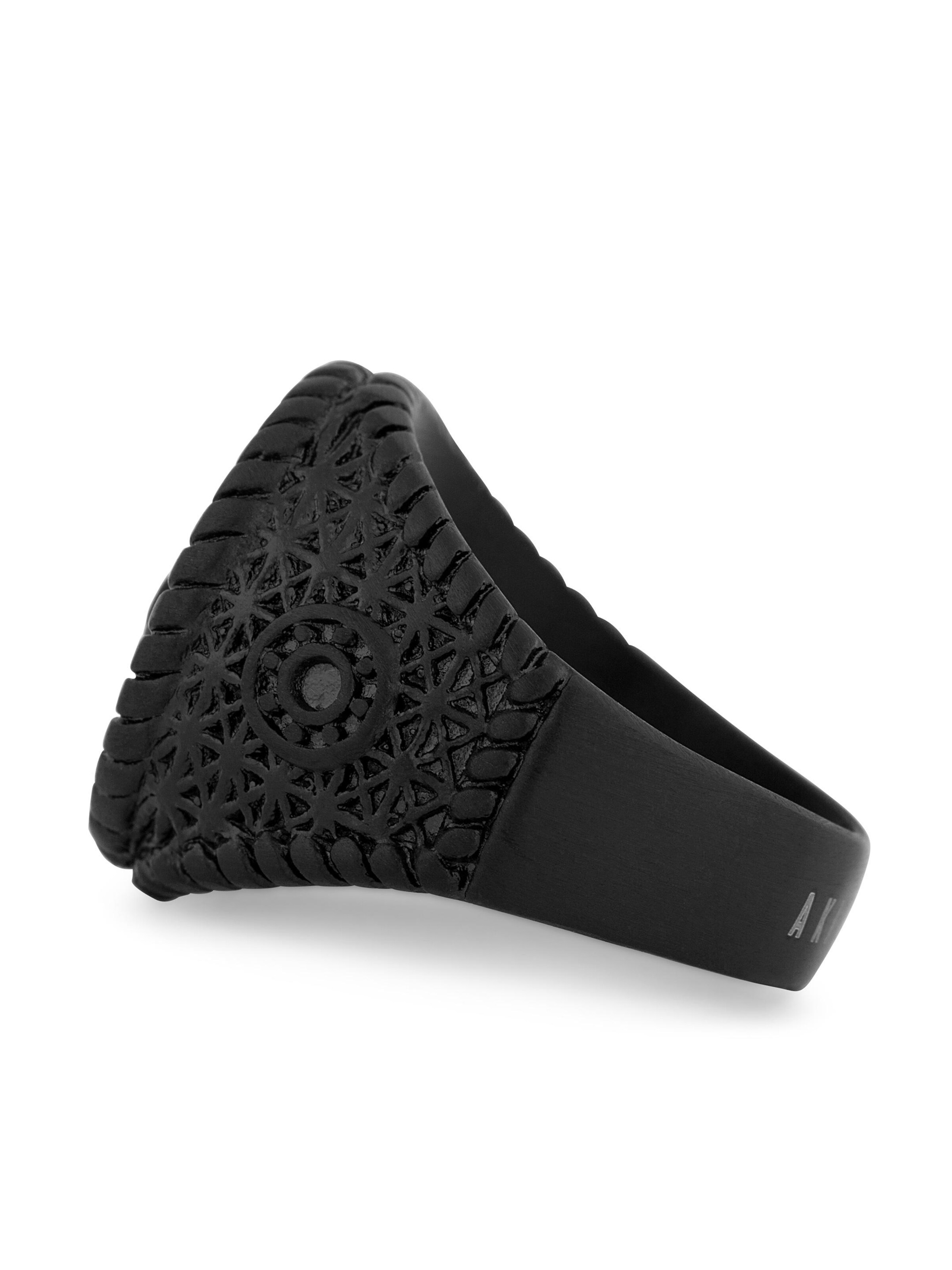 Akitsune Ring 'Imperator'‌ in Schwarz