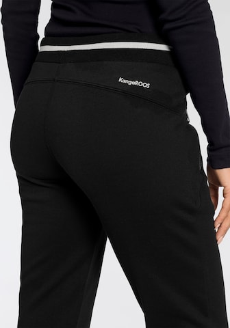 KangaROOS Slimfit Hose in Schwarz