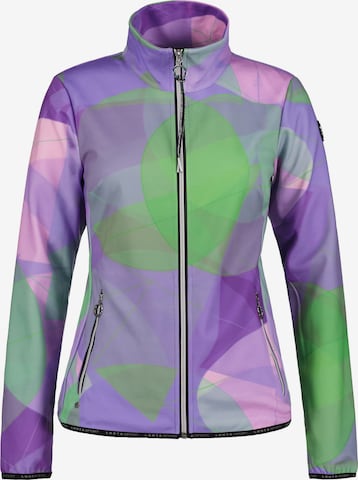 LUHTA Sportovní bunda 'Ilveslinna' – fialová: přední strana