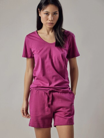 T-shirt 'T-Shirt Scollo Profondo Fucsia e Nero - Set da 2' OWN Off With Nature en noir