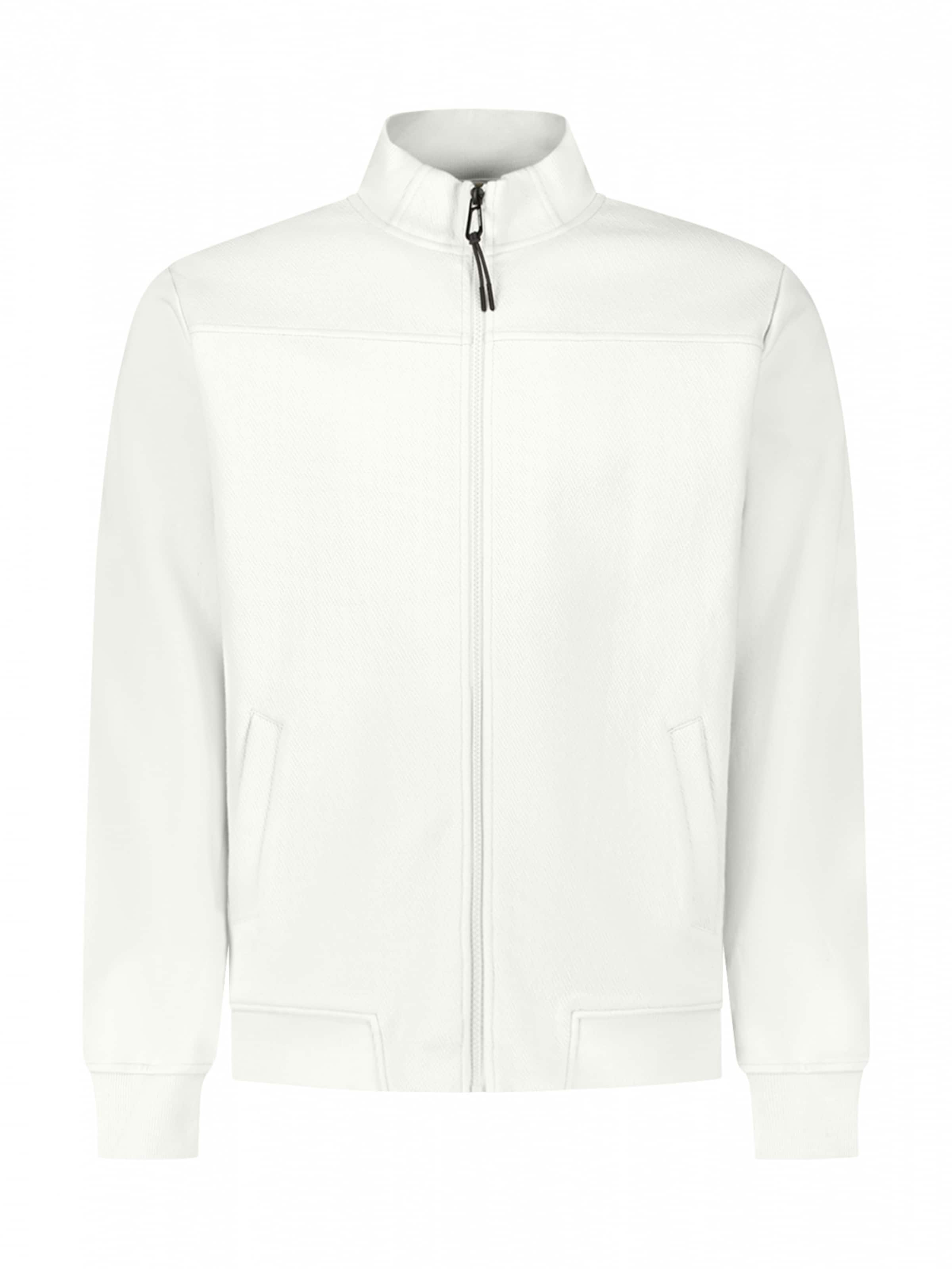 No Excess Sweat jacket in White: front