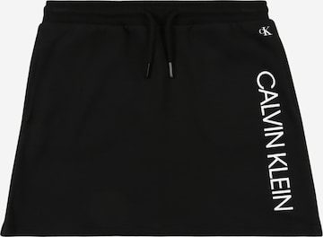 Calvin Klein Jeans Spódnica w kolorze czarny: przód