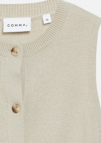 COMMA Vest in Beige: front