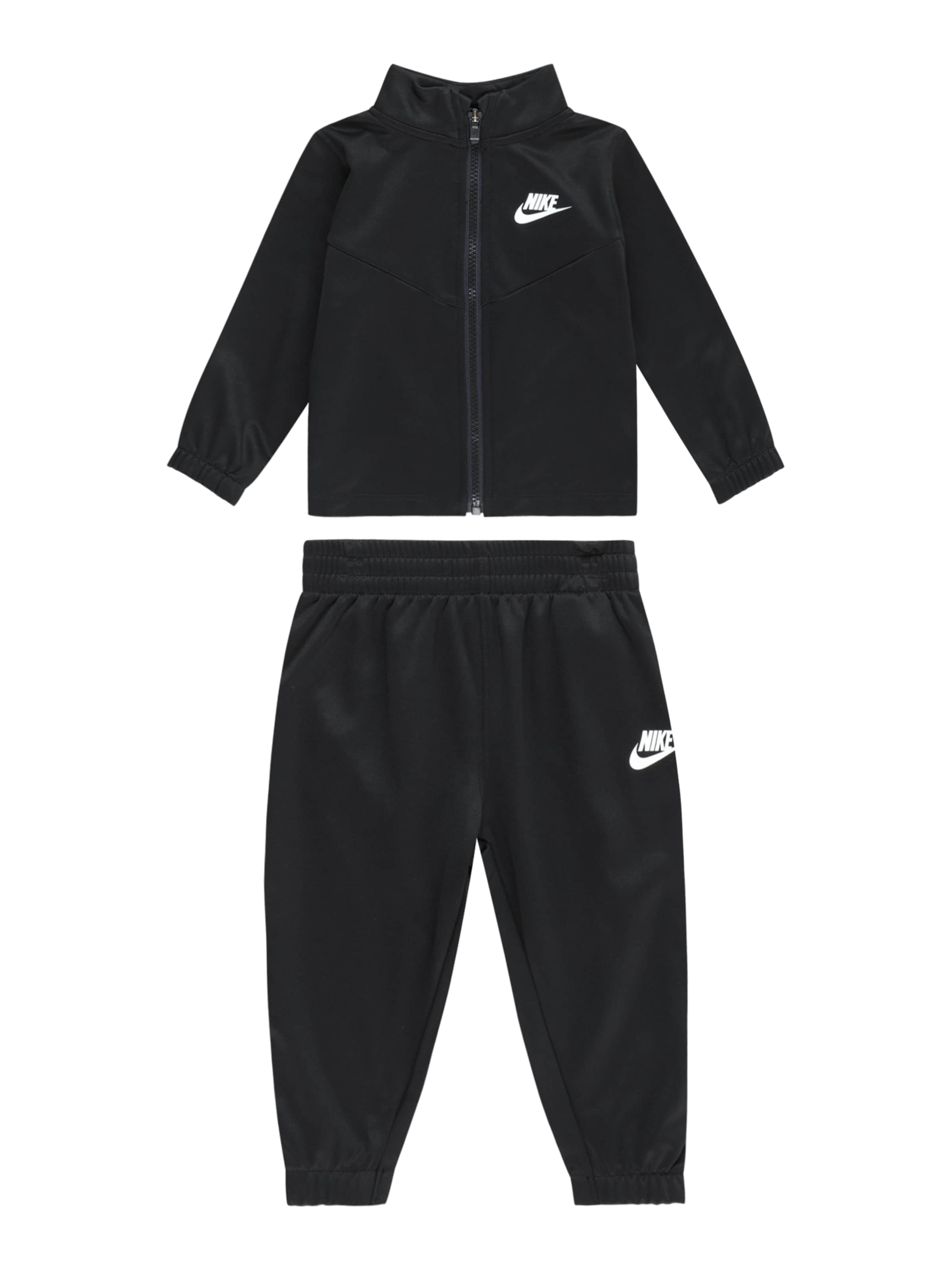 Nike Sportswear Облекло за бягане в черно: отпред