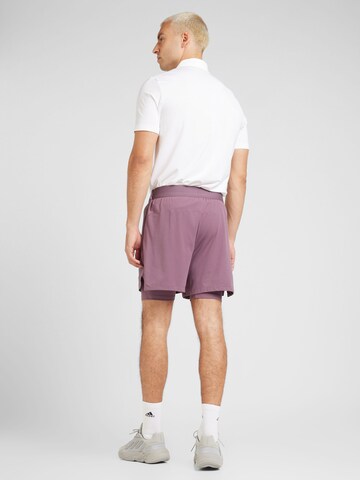 ADIDAS PERFORMANCE Regular Workout Pants 'D4T' in Purple