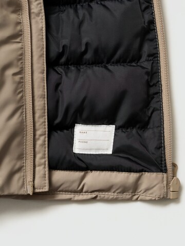 MANGO KIDS Winterjas 'Enzo' in Bruin
