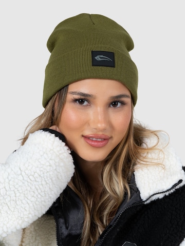 Bonnet 'Lean' Smilodox en vert : devant