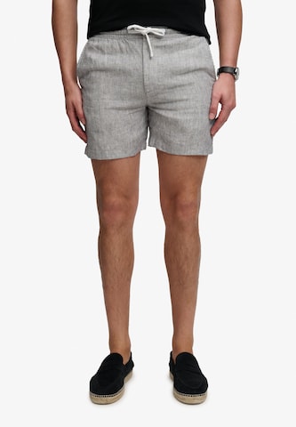 Coupe slim Pantalon 'The Merchant Store' Superdry & Co en gris : devant