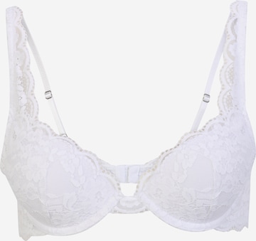 Reggiseno 'Malva Iris' di Lindex in bianco: frontale