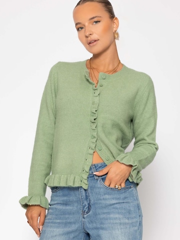SASSYCLASSY Strickjacke‌ in Grün
