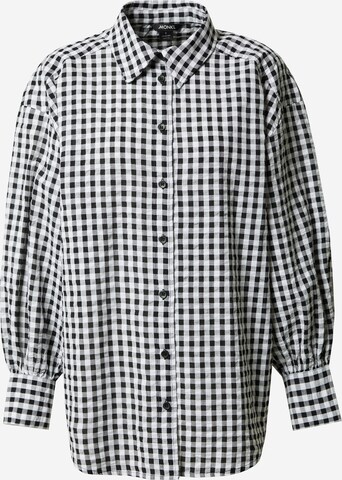 Monki Blouse in Zwart: voorkant