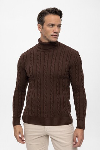 Felix Hardy Pullover in Braun: predná strana