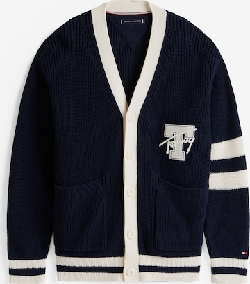 mėlyna TOMMY HILFIGER Kardiganas 'VARSITY': priekis