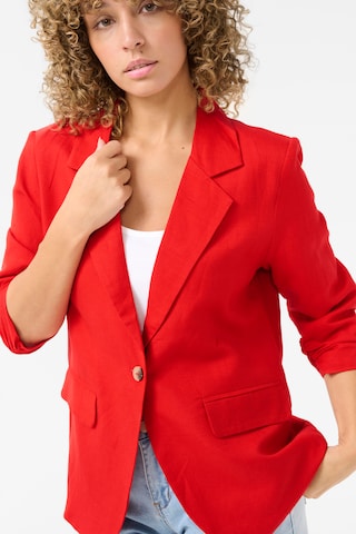 Blazer 'CRLinna' Cream en rouge