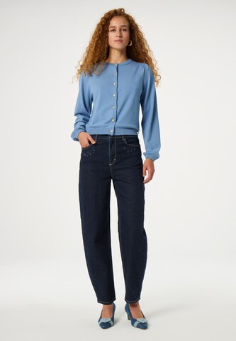 Fabienne Chapot Knit Cardigan in Blue