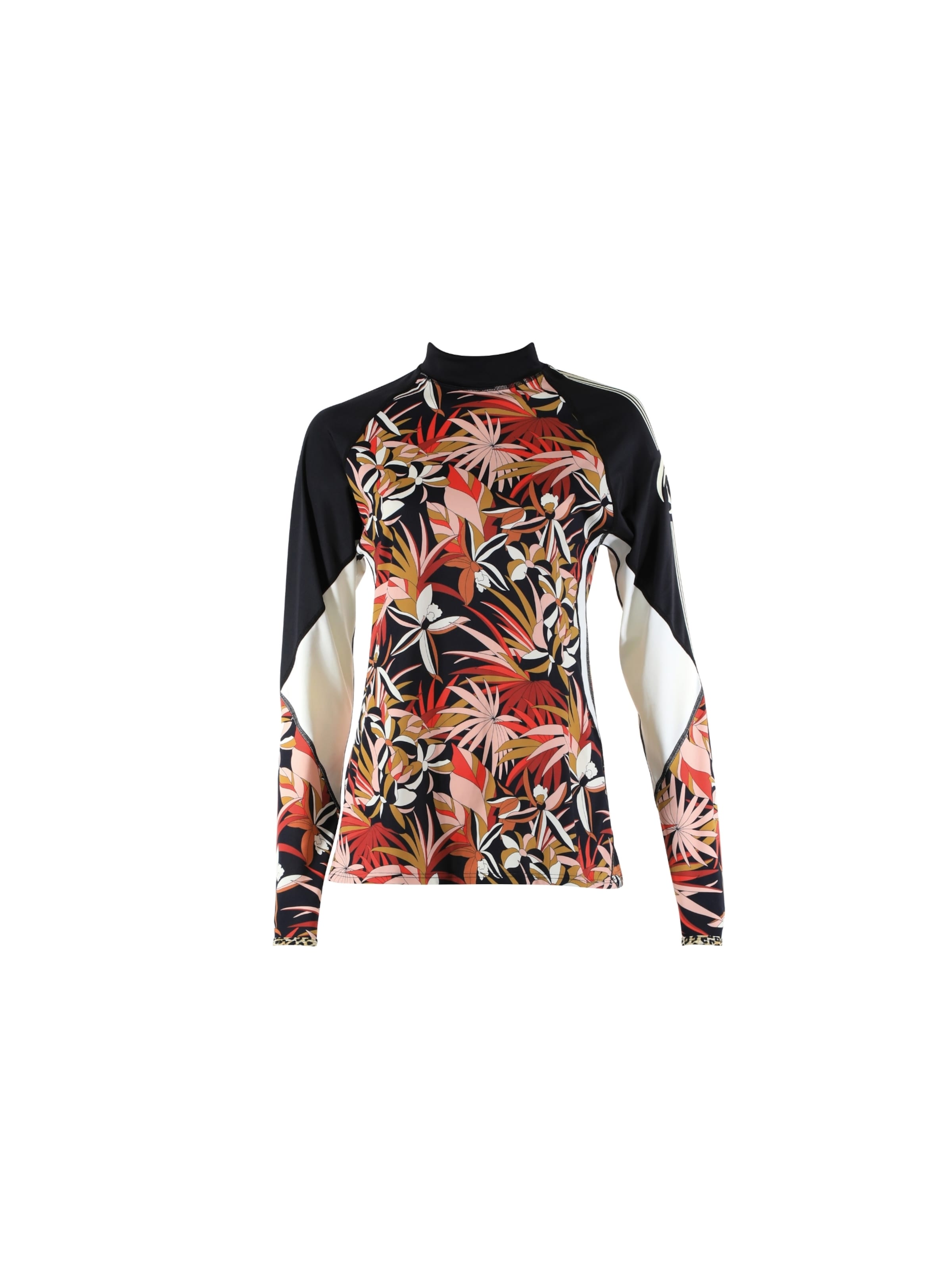 OLYMPIA Schwimmshirt in Schwarz: Vorderseite