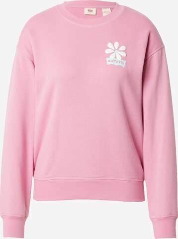 LEVI'S ® Sweatshirt 'Graphic Standard Crew' i pink: forside