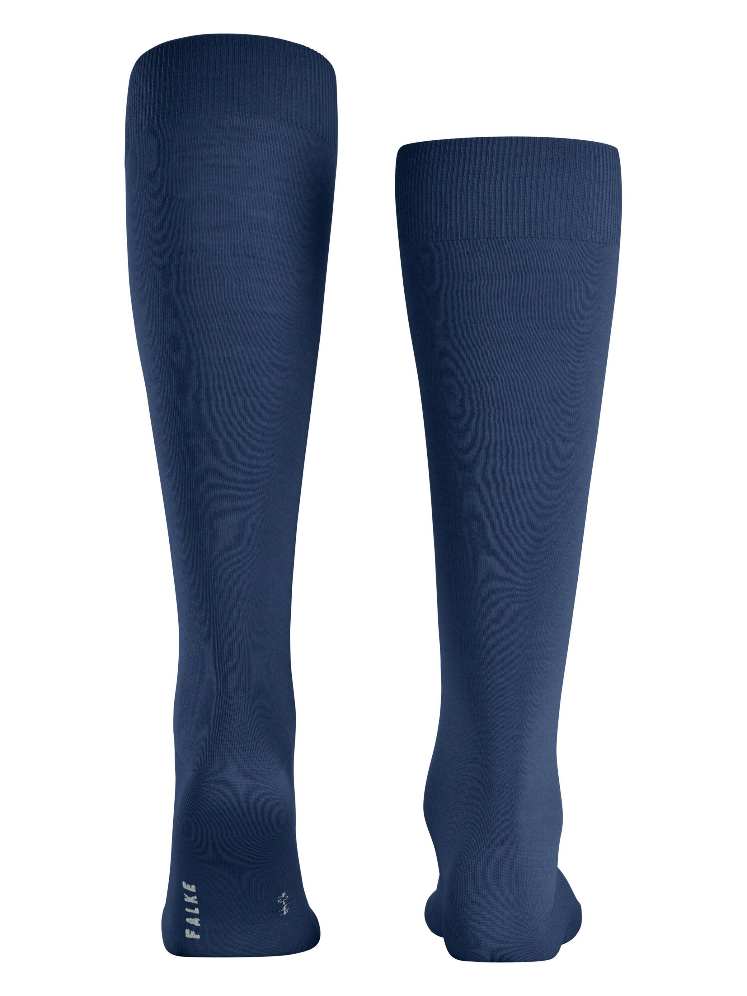 FALKE Knee High Socks 'ClimaWool' in Blue