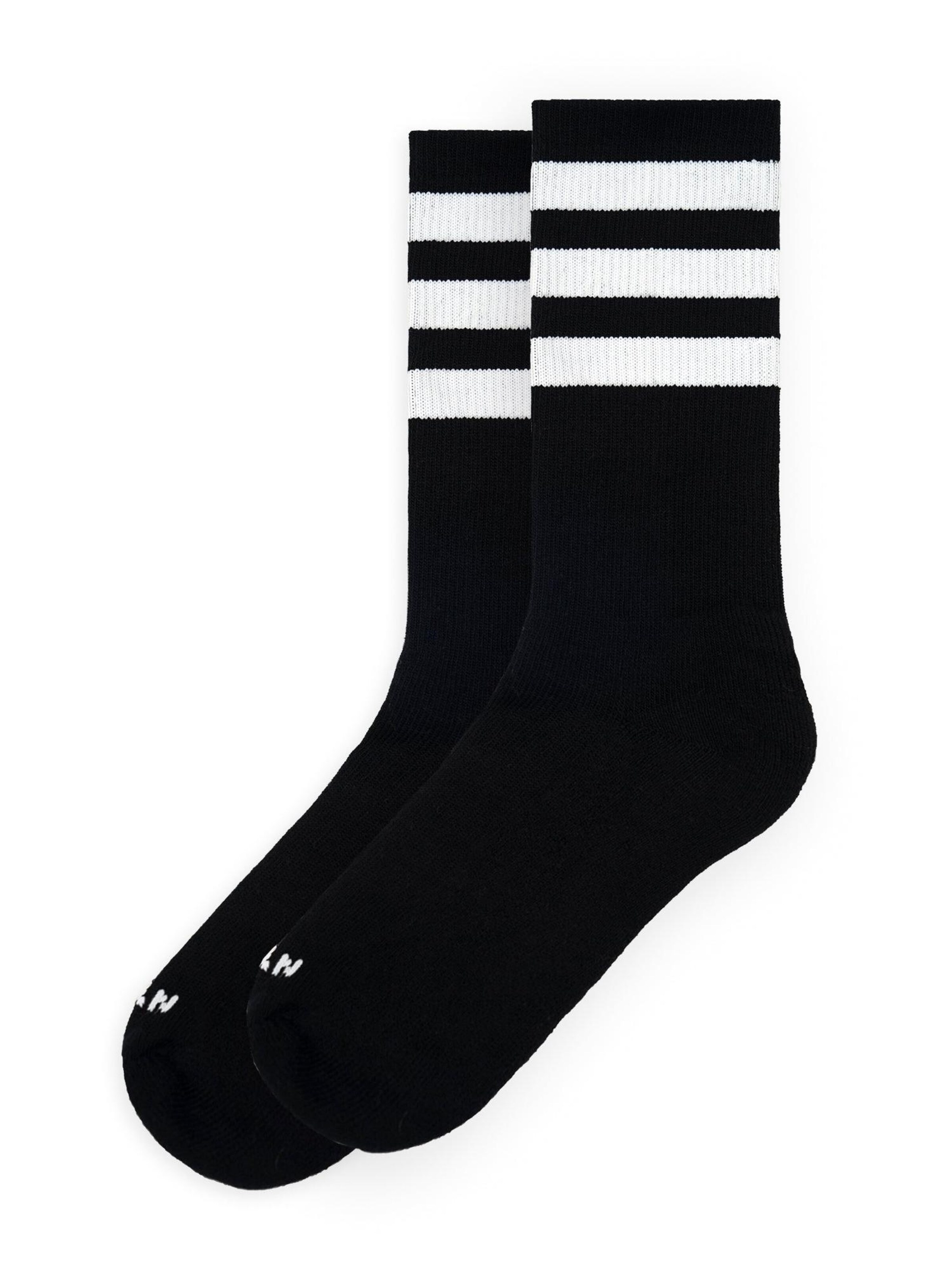 Calzino 'Back in Black II' di American Socks in nero: frontale