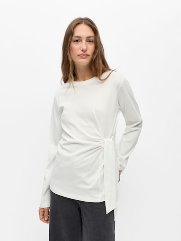 OBJECT Shirt 'OBJGima' in Wit: voorkant