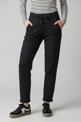 alife & kickin Tapered Hose 'GinetteAK A' in Schwarz: Vorderseite