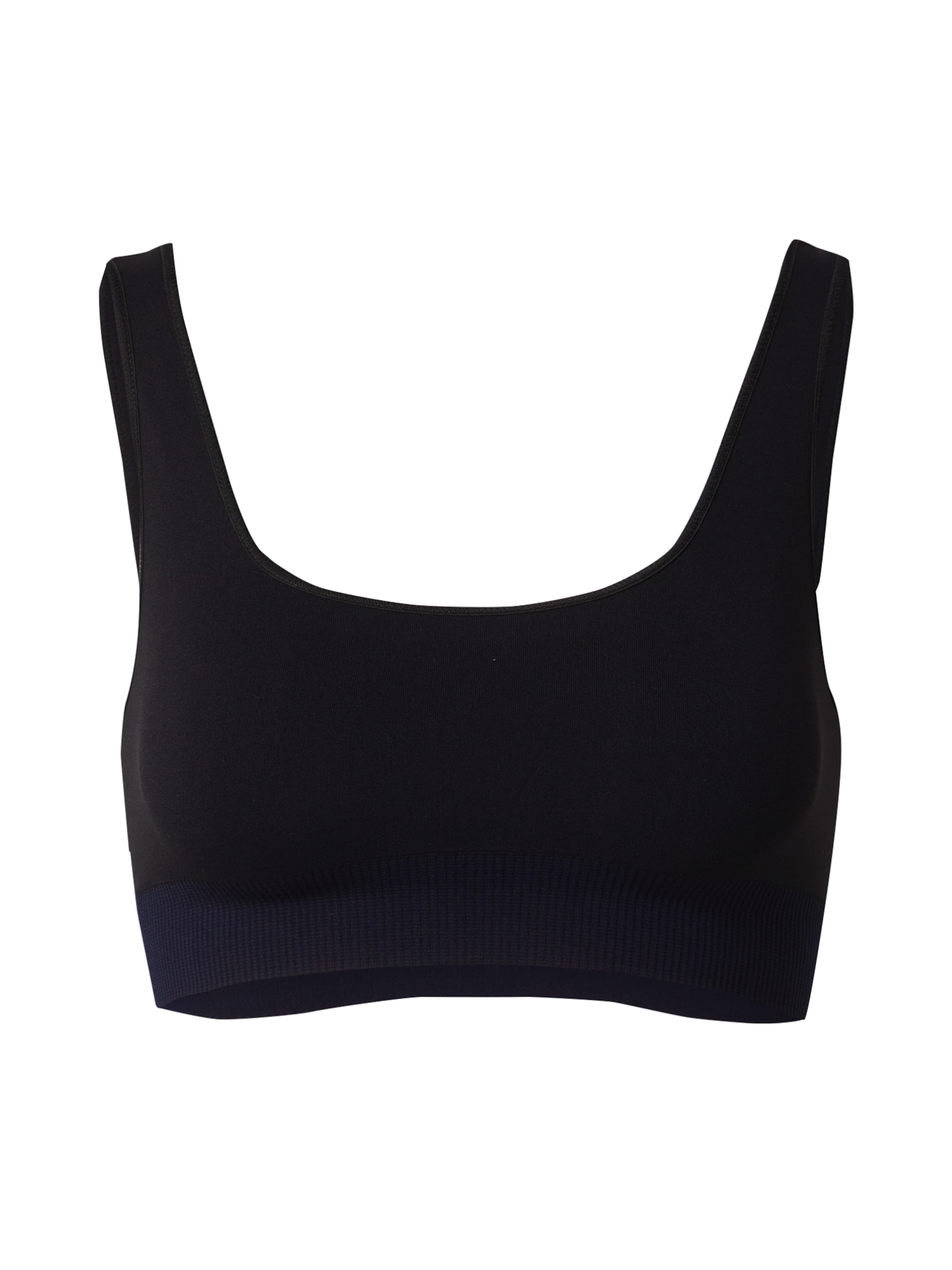 SLOGGI Bustier Rintaliivi 'EVER Infused' värissä musta: etupuoli