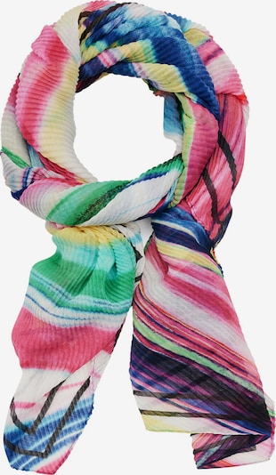Desigual Scarf in Beige / Blue / Yellow / Green / Pink, Item view
