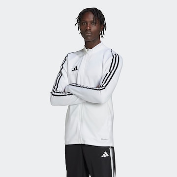 ADIDAS PERFORMANCE Outdoor jacket 'Tiro 23 League' in White: front