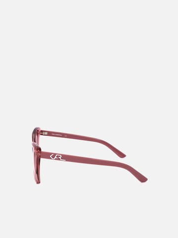 Karl Lagerfeld Sunglasses 'Karl Lagerfeld KL6044S Rose 55/17/140 Women Sunglasses' in Pink