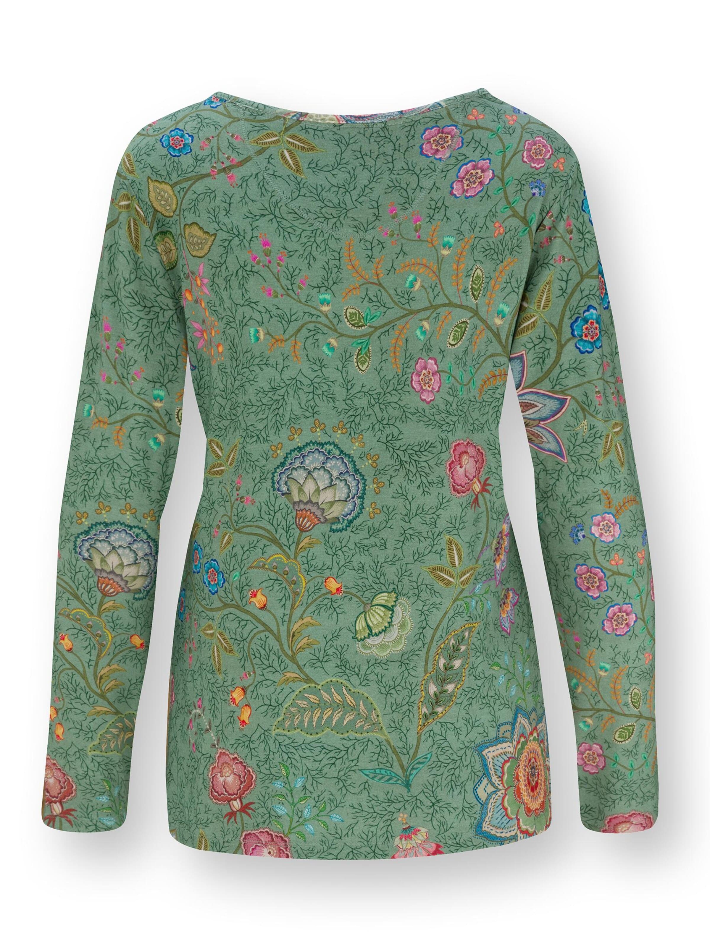 PIP STUDIO Pajama Shirt in Green