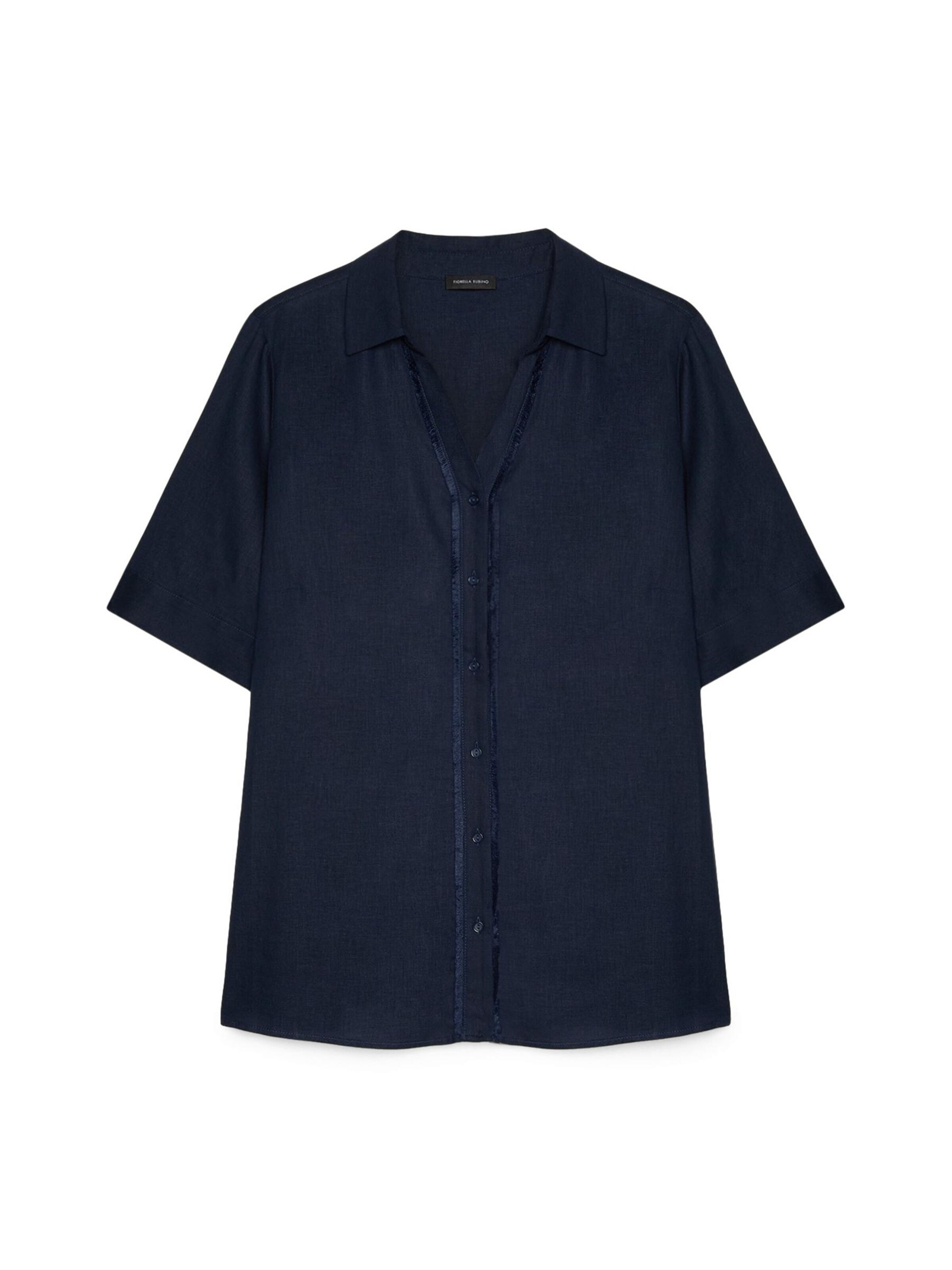 Chemisier Fiorella Rubino en bleu : devant