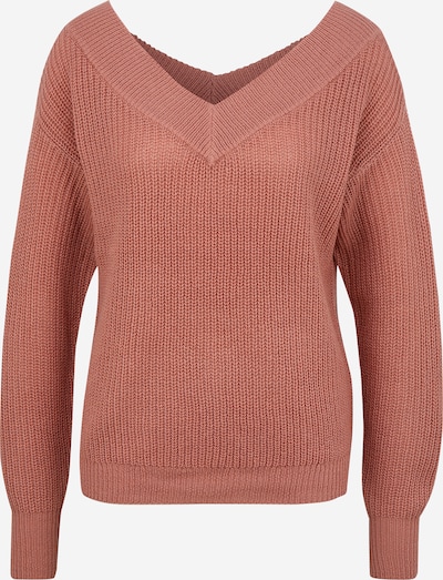 Only (Tall) Pull-over 'MELTON' en rosé, Vue avec produit