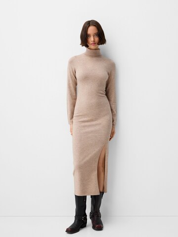 Abito di Bershka in beige: frontale