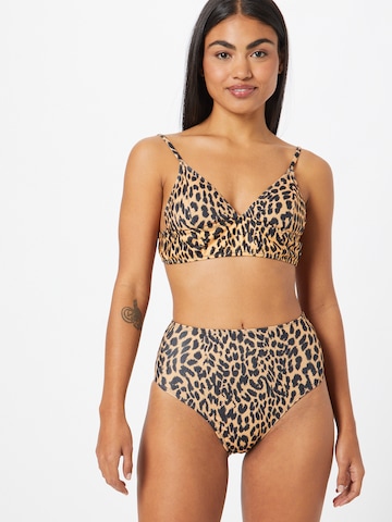 Triangle Hauts de bikini Warehouse en beige