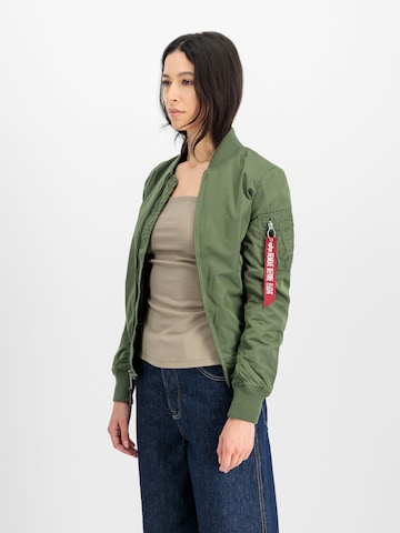 ALPHA INDUSTRIES Between-Season Jacket 'MA-1 TT' in Green