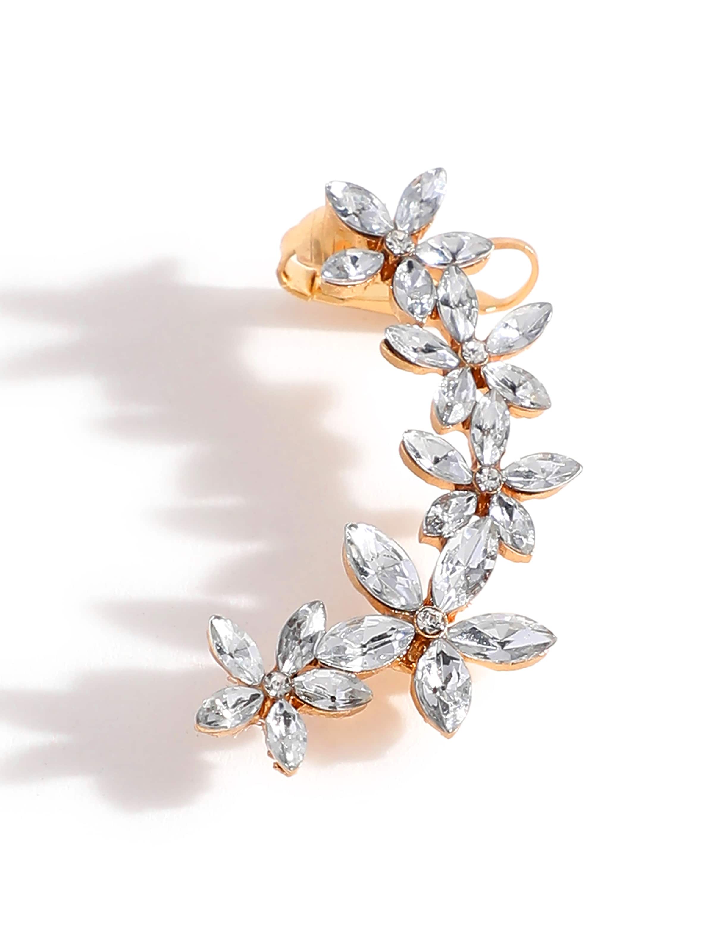 SOHI Обеци 'Batul' в злато: отпред