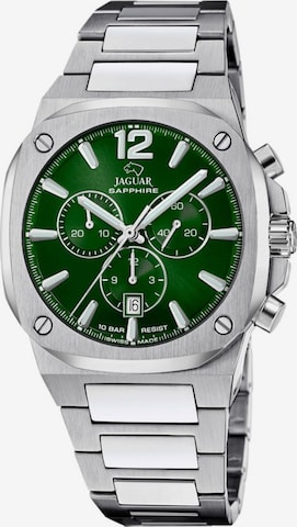 Montre à affichage analogique Jaguar en vert : devant