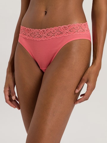 Hanro Panty ' Moments ' in Pink: front