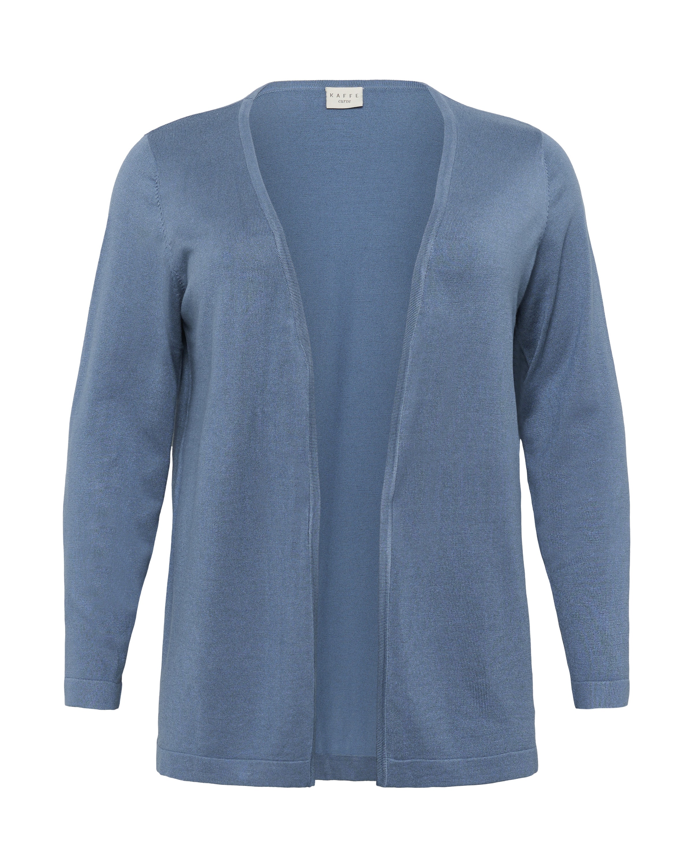 KAFFE CURVE Kofta 'Farsia' i blå: framsida