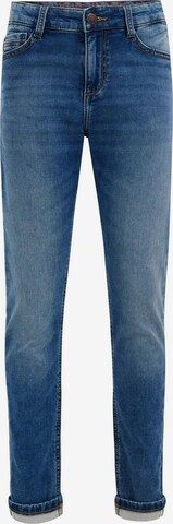 WE Fashion Regular Jeans in Blau: predná strana