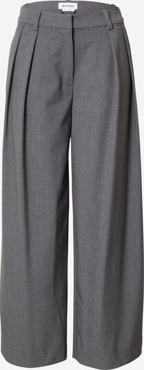 WEEKDAY Kalhoty se sklady v pase 'Hazel' - tmavě šedá, Produkt