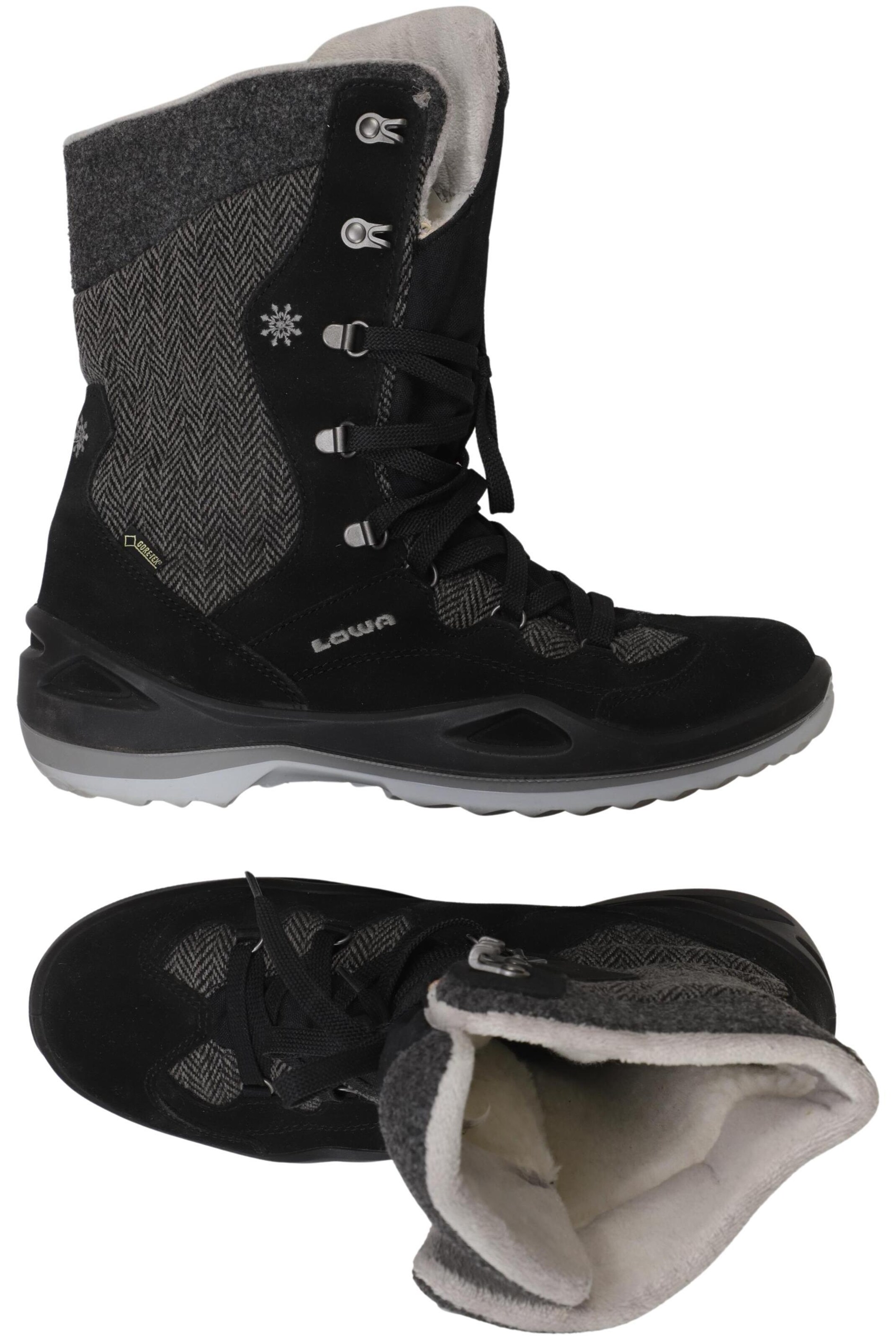 LOWA Anke & Mid-Calf Boots in 41,5 in Black: front